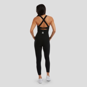 Bar Method X Beyond Yoga Spacedye Daring Jumpsuit Darkest Night